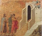 Road to Emmaus Duccio